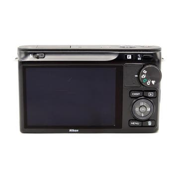 Nikon 1 J2 Camera Body Zwart (Occasion) - 5660 Opnamen, Ophalen of Verzenden, Zo goed als nieuw, Nikon, Minder dan 4 keer