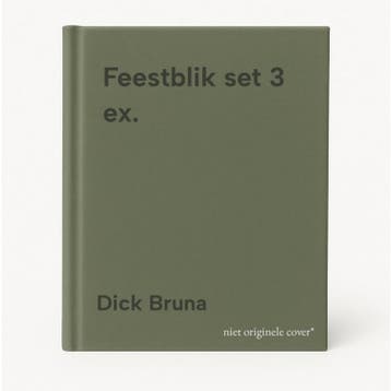 Feestblik set 3 ex. - Dick Bruna 9789056474416, Verzenden, Zo goed als nieuw, Dick Bruna