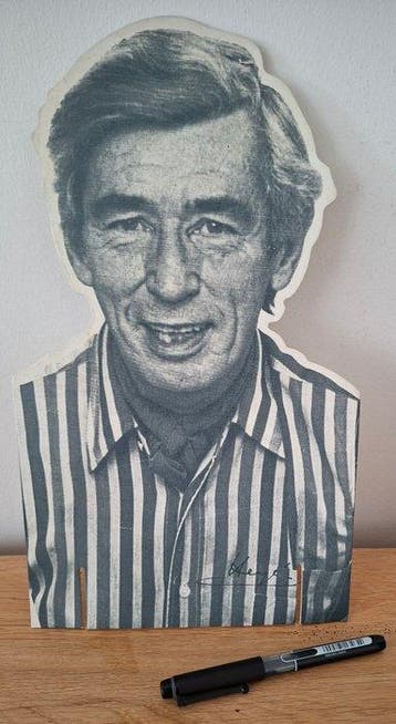 Tintin - PLV Portrait Hergé - 1 Album - Eerste druk - 1980, Nieuw