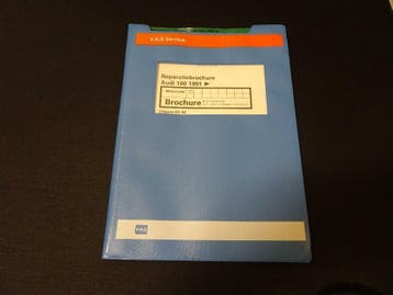 1992 Audi 100 6-cil 2,6L motor mechanisch reparatie handboek, Verzenden