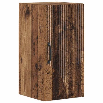 vidaXL Badkamer wandkast HOORN Oud hout 30 x 31 x 59 cm, Verzenden, Nieuw
