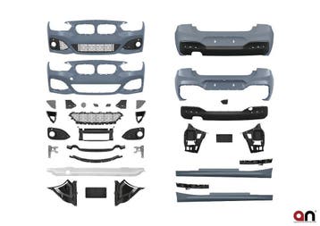 M-Pakket Sport Uitlaat Links BMW 1 serie F21 LCI B7609, Auto-onderdelen, Nieuw, Voor, BMW