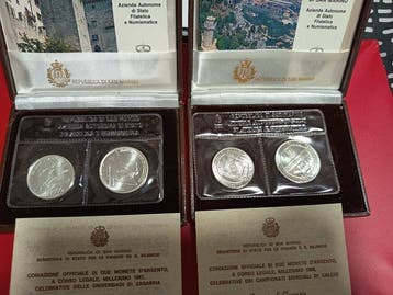 San Marino. 1986,1987 (Zonder minimumprijs)