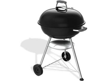 Weber Compact Kettle - Houtskoolbarbecue - Ø 57 cm - Zwart -, Verzenden, Nieuw
