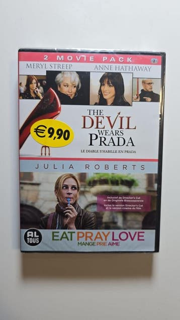 FILMBOX / THE DEVIL WEARS PRADA / EAT PRAY LOVE (IN SEAL), Verzenden, Gebruikt