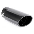 Uitlaat Sierstuk - RVS Zwart - Diameter 37-54mm, Auto-onderdelen, Uitlaatsystemen, Verzenden, Nieuw