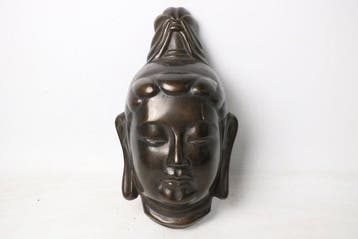 Mask - IJzer - Boeddhistische godheid muurmasker (Zonder