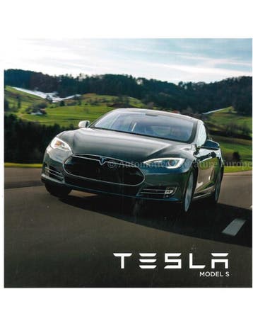 2013 TESLA MODEL S BROCHURE FRANS, Boeken, Nieuw, Author