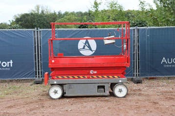 Veiling: Schaarlift Skyjack SJIII - 3220 Elektrisch 408kg 8., Ophalen
