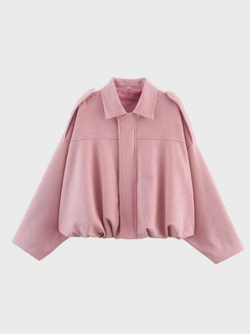 Dames Suède Bomberjack - Oversized Pasvorm, Lange Mouwen, Ch, Verzenden, Nieuw