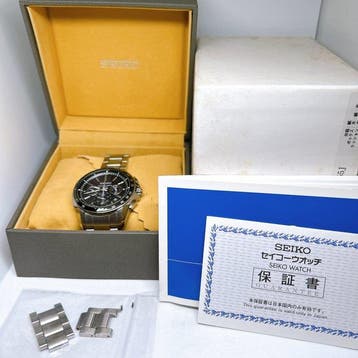 Seiko - Radio Wave Control Solar Chronograph 8B82-0AN0 -