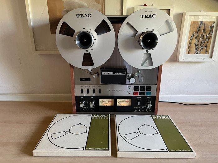 TEAC - A-6300 Automatische Achteruit Reel-to-reel deck 26 cm, Audio, Tv en Foto, Radio's