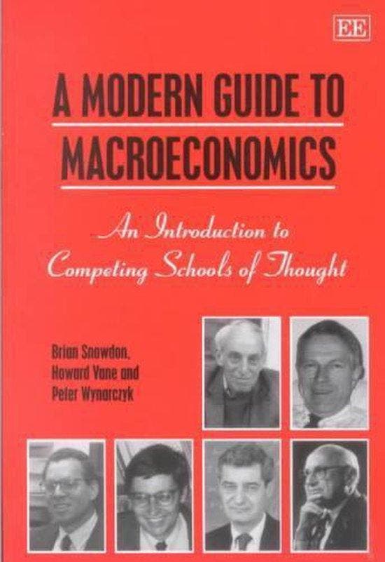 A MODERN GUIDE TO MACROECONOMICS - Brian Snowdon, Boeken, Taal | Engels, Gelezen, Verzenden