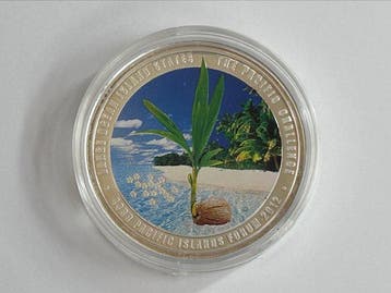 Cookeilanden. 5 Dollars 2012, 43rd Pacific Islands Forum
