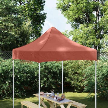 vidaXL Partytentdak 270 g/m² 2x2 m terracotta, Verzenden, Nieuw, Partytent