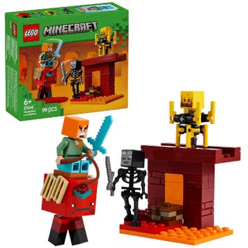 LEGO Minecraft bouwset De Lavastrij van €13,99 voor €9,79, Ophalen of Verzenden, Nieuw