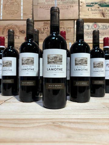 2017 Château Lamothe Bergeron Les Rives de Lamothe et, Nieuw