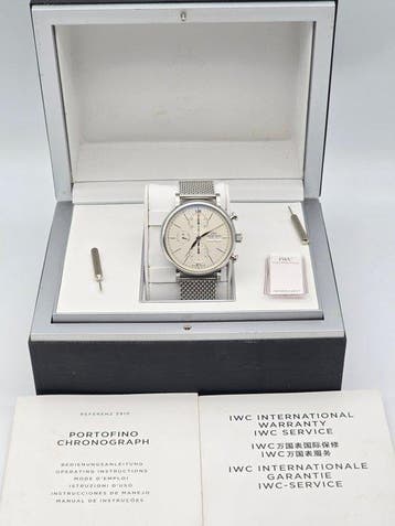 IWC - Portofino Chronograph - IW391009 - Heren - 2000-2010, Sieraden, Tassen en Uiterlijk, Horloges | Antiek