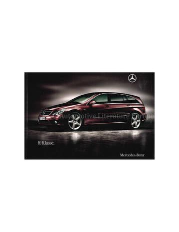 2009 MERCEDES BENZ R KLASSE BROCHURE DUITS, Nieuw, Author