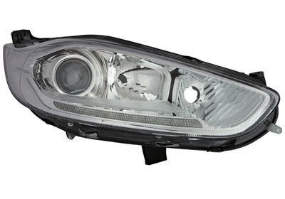 Ford Fiesta 2013-2017 Koplamp DRL LED Rechts (Koplampen), Auto-onderdelen, Verlichting, Nieuw, Ford, Verzenden