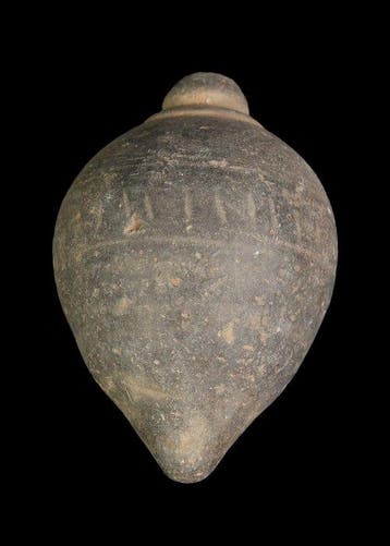 Byzantijns Grijze keramiek Handgranaat (Zonder minimumprijs)
