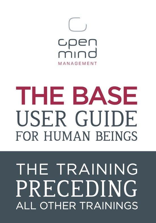 The Base - User guide for human beings - Jane Zuidema, Boeken, Taal | Engels, Zo goed als nieuw, Verzenden