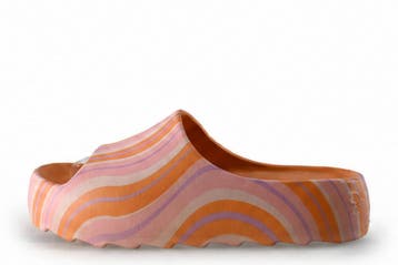 Colors of California Pantoffels in maat 40 Oranje, Overige kleuren, Verzenden, Zo goed als nieuw, Pantoffels of Sloffen