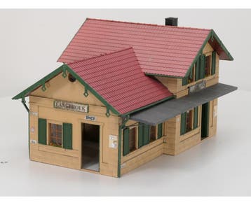 PIKO 62040 Bahnhof Rosenbach gebouwd model (Stations), Ophalen of Verzenden, Gebruikt