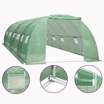 vidaXL Kas 24 m² 6x4x2 m, Verzenden, Nieuw