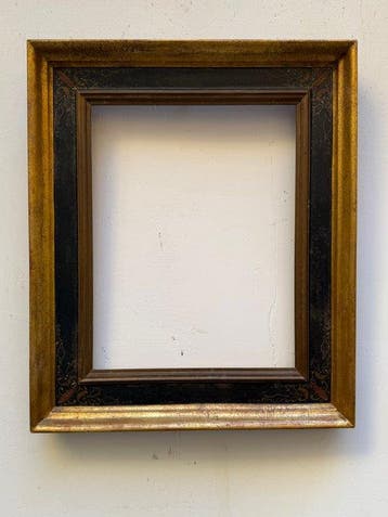 Lijst - Goud, Hout - Kist uit de 19e eeuw.