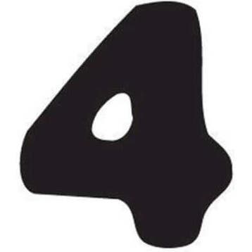 Thule Yepp abc cijfer 4, Verzenden, Nieuw