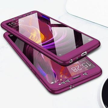 Xiaomi Redmi 7A Full Cover - 360° Body Hoesje Case +, Verzenden, Nieuw
