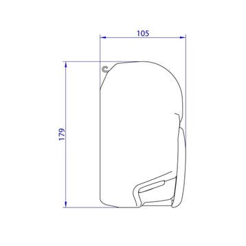 Thule 8000 230V 500 Geanodiseerd-Mystic Grey, Ophalen of Verzenden, Nieuw, Thule