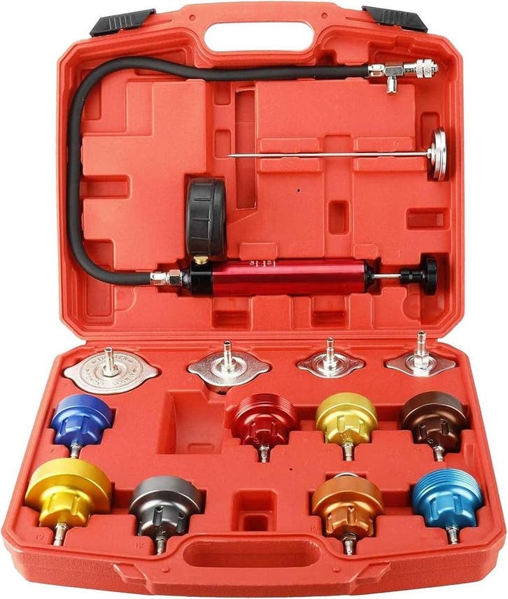 Koelsysteem Tester | 14 Stuks | Retourdeal 34% Korting, Auto diversen, Autogereedschap, Nieuw, Ophalen of Verzenden