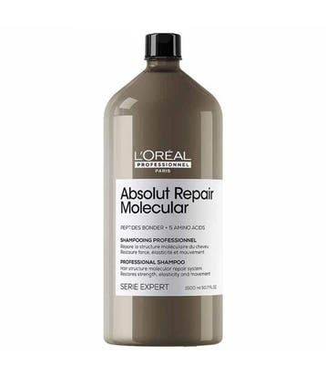 LOreal SE Absolut Repair Molecular Shampoo 1500ml, Ophalen of Verzenden, Nieuw, Shampoo of Conditioner