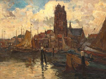 Ben Viegers (1886-1947), De nieuwe havente Dordrecht