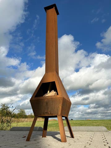Tuinhaard Cortenstaal, Ophalen of Verzenden, Nieuw
