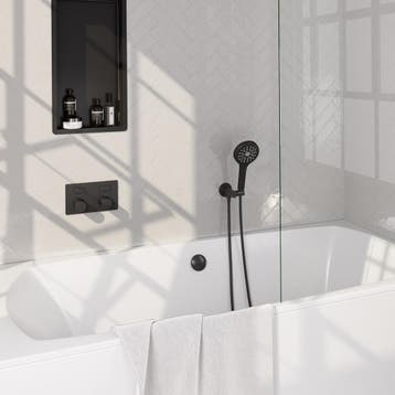 Brauer Black Carving Thermostatische Inbouw Badkraan, Doe-het-zelf en Verbouw, Sanitair, Ophalen of Verzenden, Nieuw