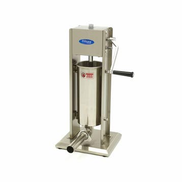 Worstenvuller - 5 L - Verticaal - incl. 4 Vulbuizen, Verzenden, Nieuw in verpakking, Bakkerij en Slagerij
