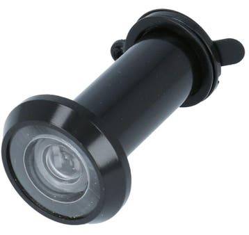 DX Deurspion 180° zwart, Verzenden, Nieuw