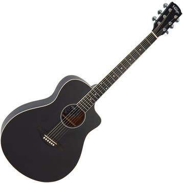 Vintage Pacific Coast Series Acoustic Guitar - Midnite Black, Verzenden, Nieuw