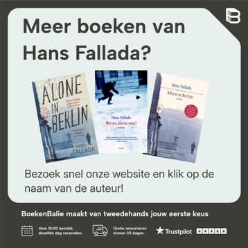 Alleen in Berlijn / Cossee century - Hans Fallada, Verzenden, Zo goed als nieuw, Hans Fallada
