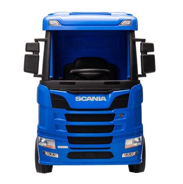 SCANIA 500R series truck blauw, EVA, BT, RC, 4WD, FM, 2x12V., Ophalen of Verzenden, Nieuw, Afstandsbediening