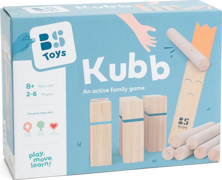 BS Toys - Kubb | BS - Buitenspeelgoed, Kinderen en Baby's, Speelgoed | Buiten | Actiespeelgoed, Nieuw, Verzenden