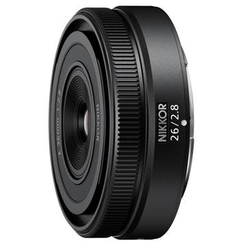 Nikon Z 26mm f/2.8, Ophalen of Verzenden, Nieuw, Groothoeklens
