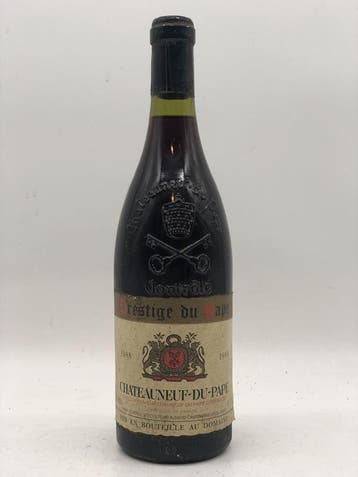 1 x 75cl Prestige du Pape Chateauneuf-du-Pape 1988 (Rhone), Verzamelen, Ophalen of Verzenden, Nieuw, Frankrijk, Rode wijn