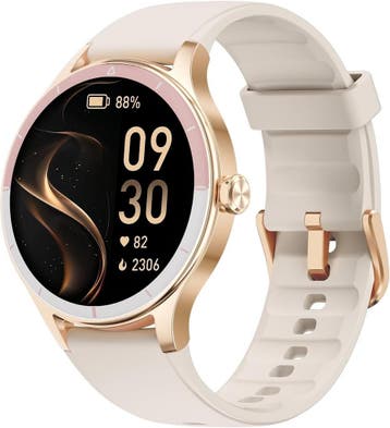 Fitness Tracker Dames - IP68 - Retourdeal | Laatste Stuk!, Afstand, Wit, Ophalen of Verzenden, Zo goed als nieuw