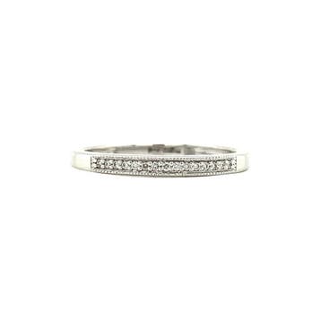Witgouden ring met diamant van Diamonde 14 krt, Sieraden, Tassen en Uiterlijk, Verzenden, Zo goed als nieuw, Goud