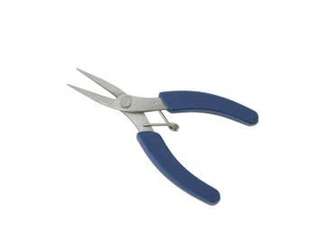 Precisie Tang Mini Platte Bek 130mm - Blauw AX102, Doe-het-zelf en Verbouw, Ophalen of Verzenden, Nieuw