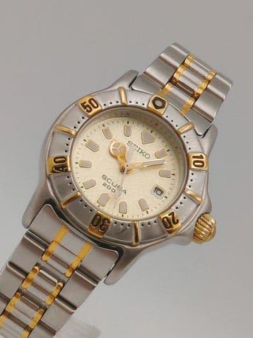 Seiko - Scuba 200 - Zonder minimumprijs - 7N85-0040 - Dames
